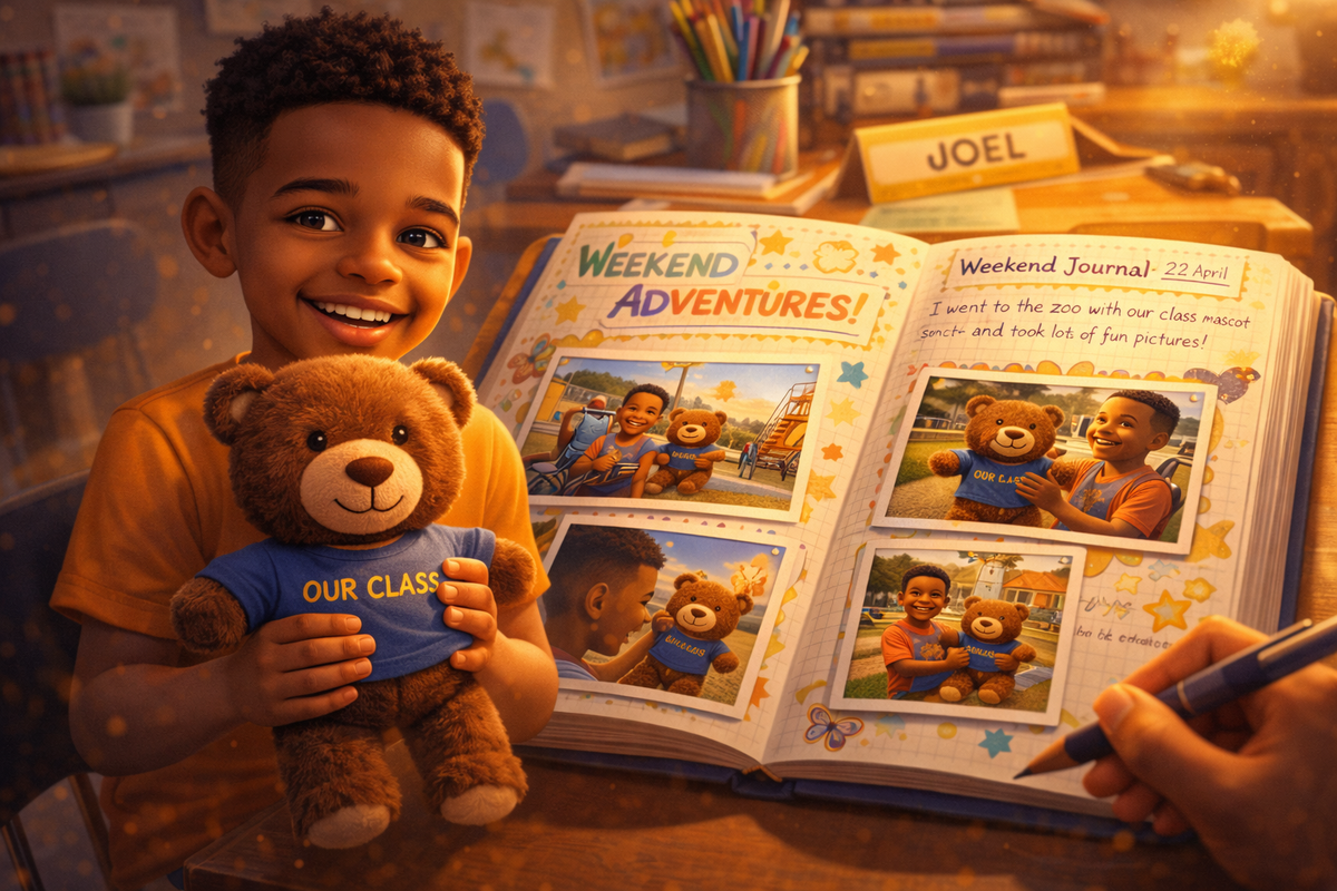 L’ours qui apprend aux enfants à raconter leur histoire