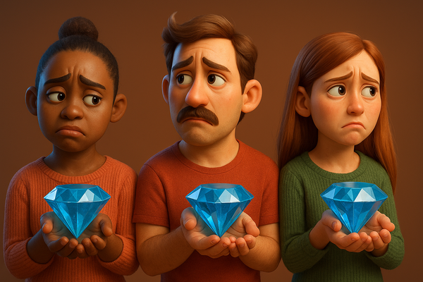 Le diamant du voisin brille toujours plus… jusqu’à ce que tu regardes le tien