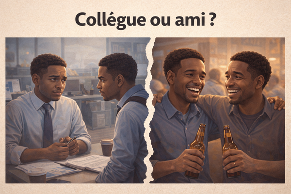 Est-ce qu’un collègue de travail est un ami ?