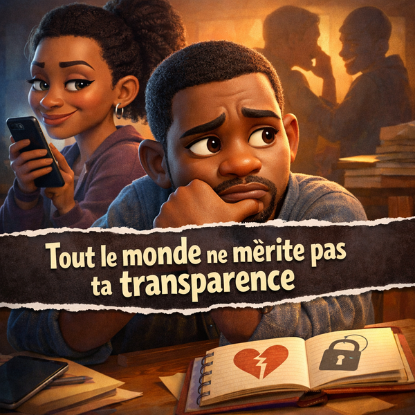 Tout le monde ne mérite pas ta transparence